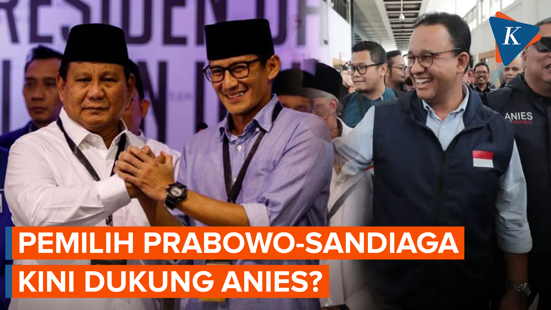 Survei LSI: Pemilih Prabowo-Sandiaga pada Pemilu 2019 Kini Mayoritas Dukung Anies