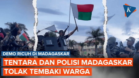 Polisi Di Madagaskar Berbalik Gabung Demonstran, Tolak Perintah Tembaki Warga Sipil