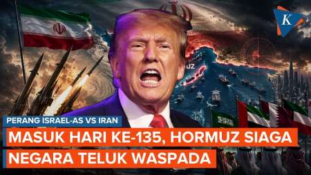 Hari Ke-135 Perang Iran Vs AS-Israel: Selat Hormuz Ditutup, Konflik Meluas Ke Negara-Negara Teluk