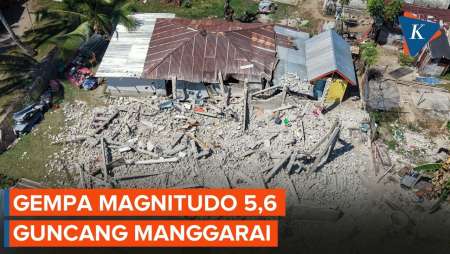 Gempa M 5,6 Guncang Manggarai NTT, Pengungsi Berhamburan