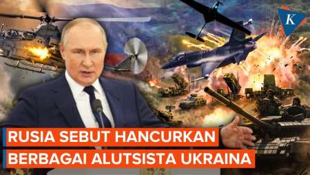 284 Helikopter, 30.029 Tank, Dan 174.695 Drone Ukraina Hancur Di Tangan Rusia