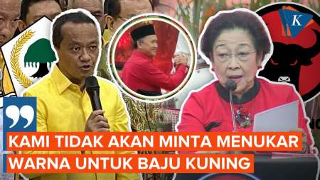 Bahlil Sindir Megawati saat Dukung Airin-Ade: Tidak Minta Tukar Warna Baju