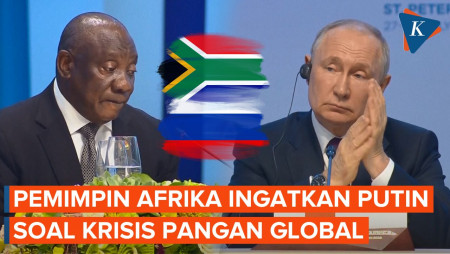 Momen Afrika Hati-hati Negosiasi ke Putin Bahas Kesepakatan Ekspor Biji-bijian