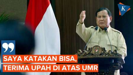 Prabowo: Kita Tidak Mau Jadi Bangsa UMR