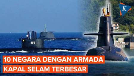 Negara dengan Armada Kapal Selam Terbesar di Dunia 2025, Indonesia Punya Berapa?