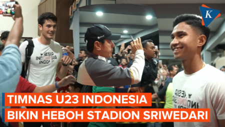 Suporter Heboh, Teriak Nama Shin Tae-yong dan Pemain Timnas U23 Saat Lewat