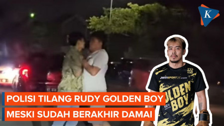 Eks Atlet MMA Rudy Golden Boy Vs Pengemudi Ugal-ugalan Berakhir Damai, Sama-sama Ditilang