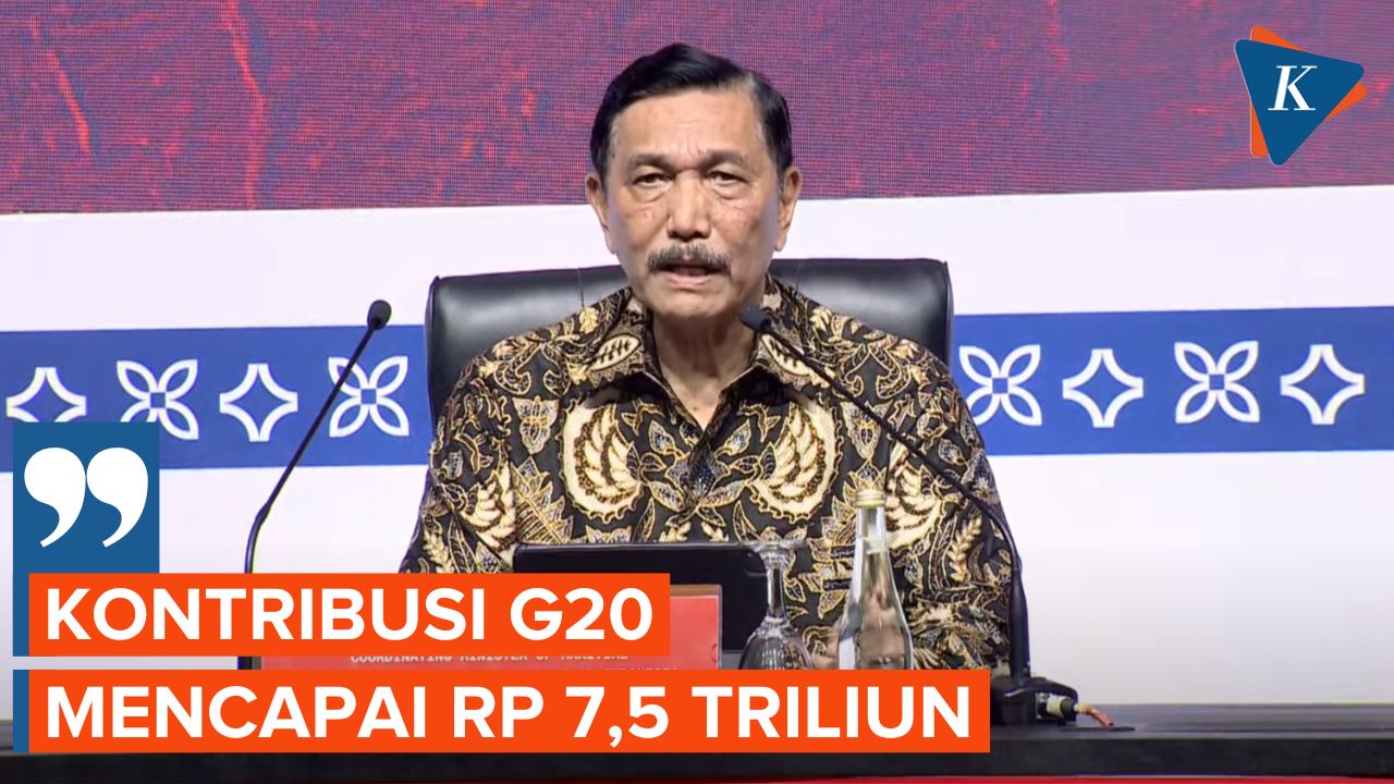Luhut Beberkan Sejumlah Keuntungan Indonesia jadi Tuan Rumah KTT G20