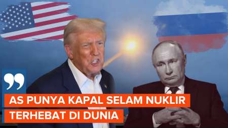 Reaksi Trump Usai Putin Pamer Rudal Burevestnik, "Balas" Dengan Kapal Selam Nuklir