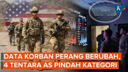 Pentagon Tiba-tiba Ubah Data Korban Perang Iran, 4 Tentara Tewas Tak Masuk
