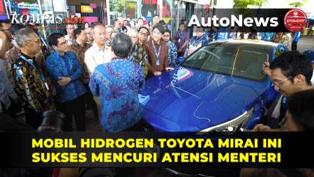 Mobil Hidrogen Toyota Mirai FCEV Sukses Curi Perhatian Menteri Perindustrian RI