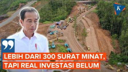 Jokowi Akui Belum Ada Realisasi Investasi Asing di IKN
