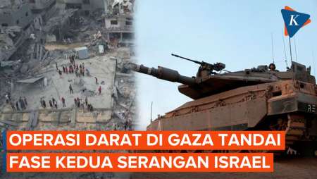 Israel Luncurkan Operasi Darat Tandai Fase Kedua Serangan di Gaza