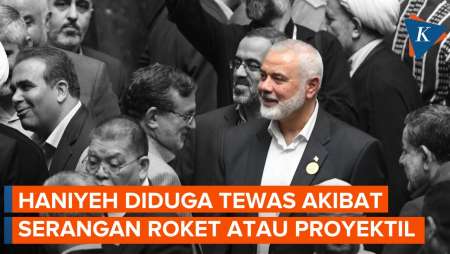 Hamas dan Iran Duga Ismail Haniyeh Dibunuh Israel dengan Proyektil