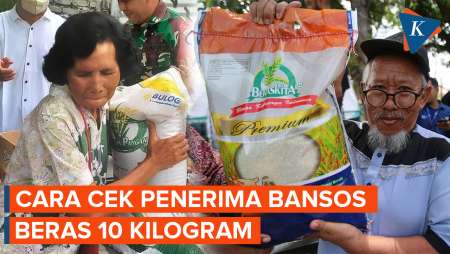 Bansos Beras 10 Kg Disalurkan Oktober-November 2025, Ini Cara Cek Penerimanya