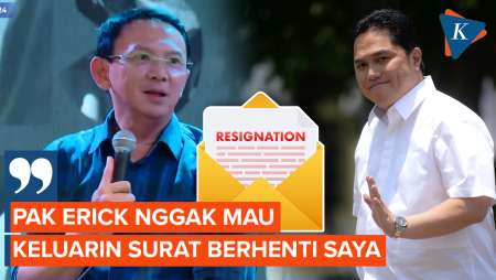 Ahok Harus Tunggu Sebulan Baru Bisa Kampanye, Surat Berhenti Belum Diteken Erick Thohir