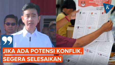 Wapres Gibran Minta Konflik Pilkada di Sampang Tak Terjadi di Tempat Lain