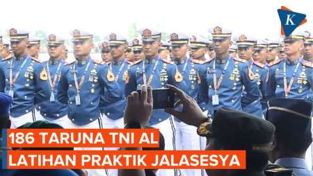 186 Taruna TNI AL Ikuti Latihan Praktik Jalasesya