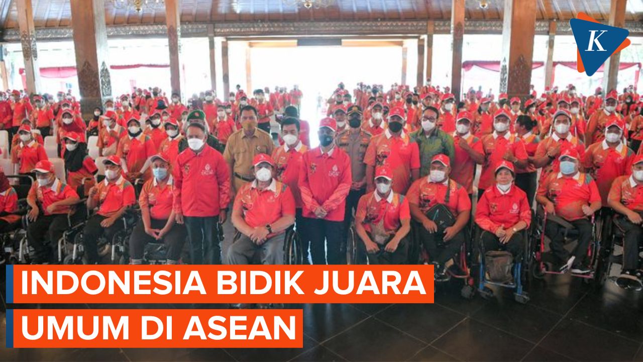 Indonesia Targetkan Juara Umum Asean Para Games 2022