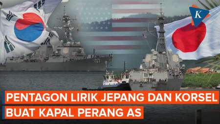Pentagon Lirik Jepang Dan Korea Selatan Untuk Bangun Kapal Perang AS