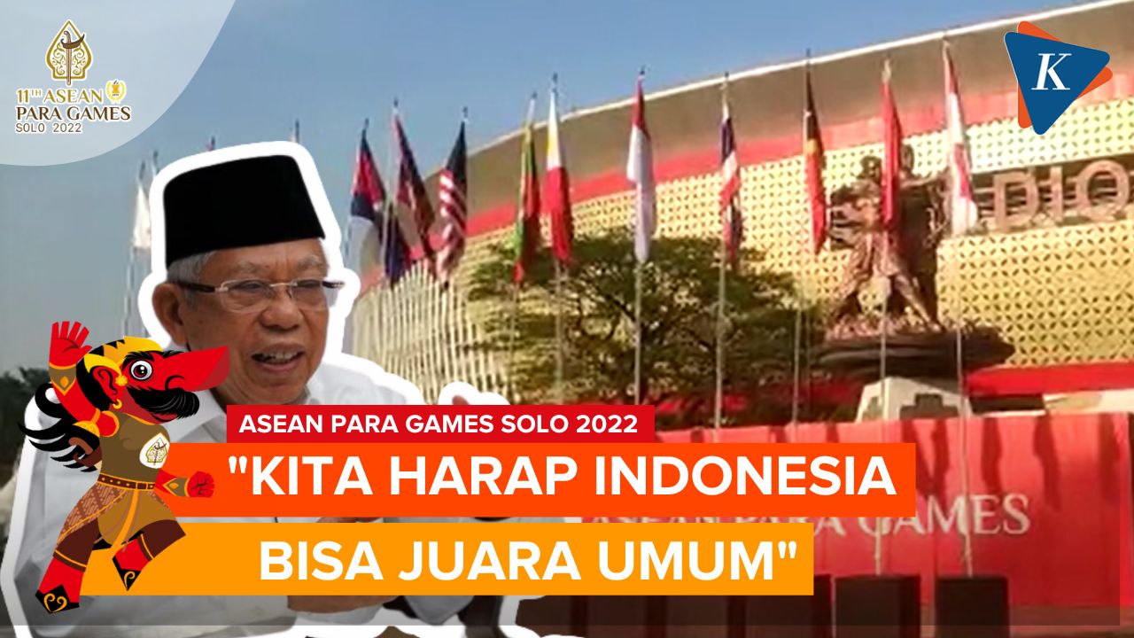 Buka Asean Para Games 2022 Maaruf Amin Harap Indonesia Juara Umum