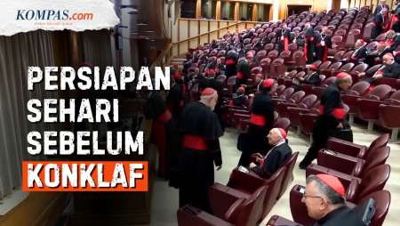 1 Hari Sebelum Konklaf, Staf Pendamping Kardinal Ucap Sumpah Rahasia