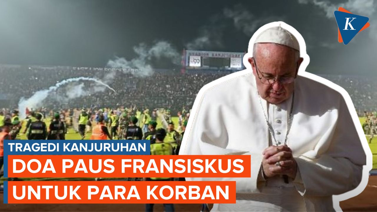 Paus Fransiskus di Vatikan Ungkap Belasungkawa Atas Tragedi di Kanjuruhan, Indonesia