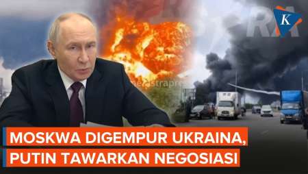 Putin Tawarkan Negosiasi Damai Usai Moskwa Diserang, Ukraina Makin Kuat?