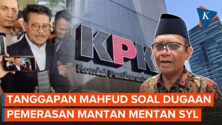 Mahfud MD Tanggapi soal Dugaan Pimpinan KPK Peras Syahrul Yasin…