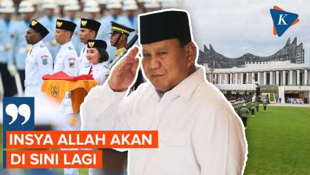 Kata Prabowo, Upacara HUT RI Tahun Depan Akan Digelar Lagi di IKN