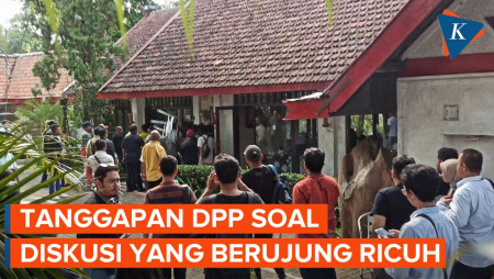 Diskusi Gerakan yang Desak Airlangga Mundur Ricuh, Ini Tanggapan DPP…