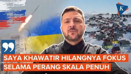 Greenland Bikin Zelensky Was-was, Fokus Dunia Geser Dari Serangan Rusia Ke Ukraina