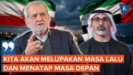 Iran-UEA Sepakat Damai, Pezeshkian: Kami Setuju Menatap Masa Depan