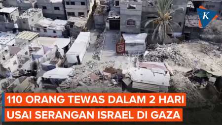 Israel Tingkatkan Serangan di Tengah Perundingan Damai, 110 Tewas Dalam Dua Hari