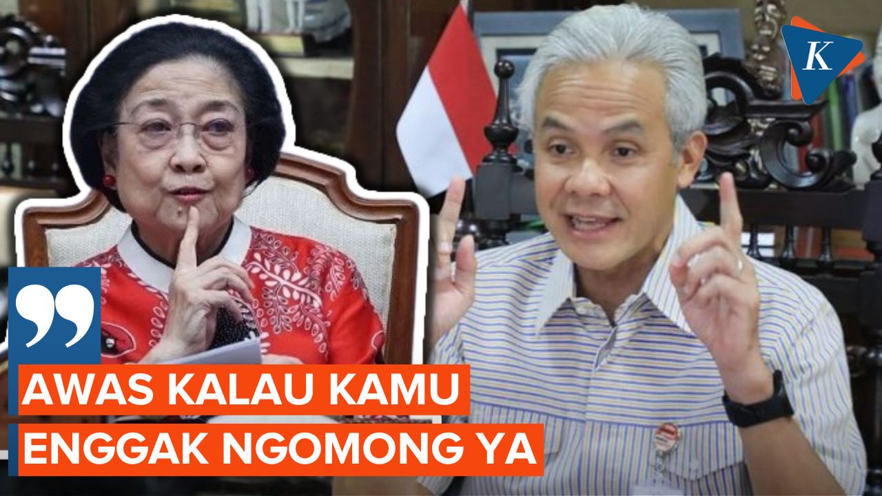 Saat Megawati Wanti-wanti Ganjar Mengaku sebagai Petugas Partai
