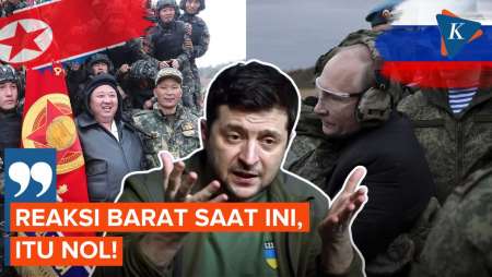 Zelensky Marah Negara Barat Tak Respons Pengerahan 8.000 Tentara Korut ke Rusia