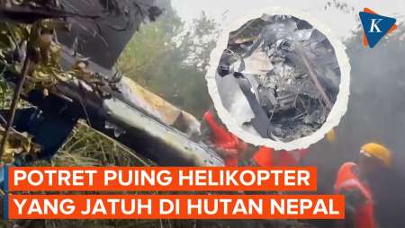 Penampakan Helikopter Maut di Nepal yang Tewaskan Pilot dan 4…