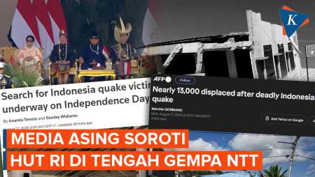 Media Asing Soroti Indonesia, Rayakan HUT RI Di Tengah Duka Gempa NTT