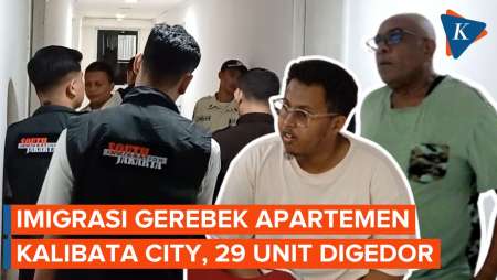 Imigrasi Gerebek Apartemen Kalibata City, Razia WNA Bermasalah
