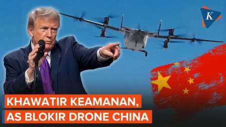 AS Ketar-ketir Dengan Drone China, Terapkan Larangan Impor
