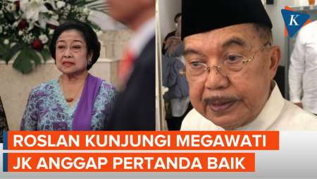 Rosan Silaturahmi ke Megawati, Jusuf Kalla Anggap Pertanda Baik