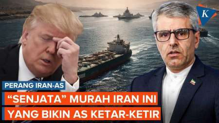Bukan Bom Nuklir, "Senjata" Murah Iran Ini Malah Bikin AS Ketar-ketir