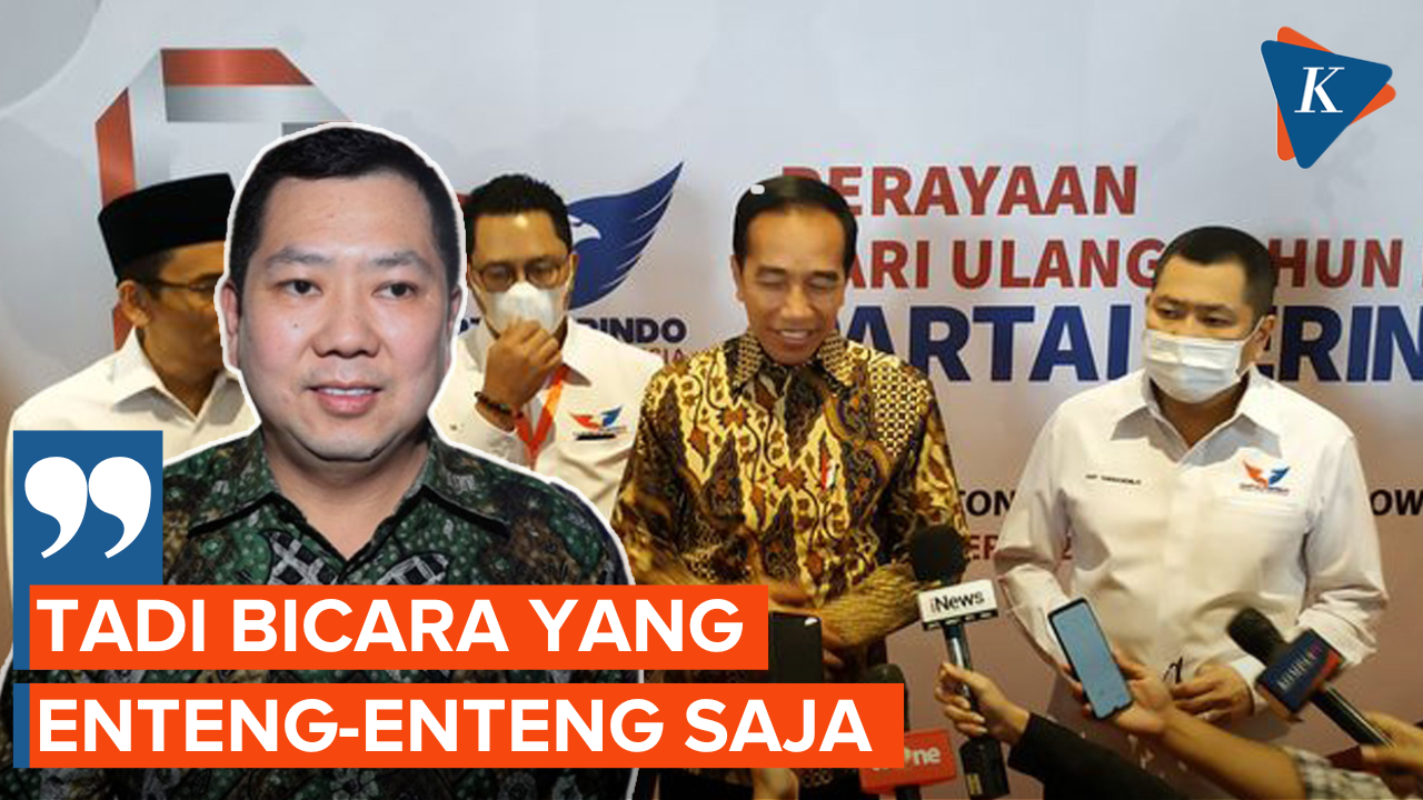 Menghadap Jokowi di Istana, Hary Tanoe Bantah Bahas Isu Reshuffle dan Pilpres 2024