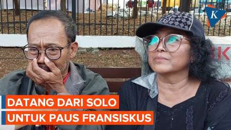 Stroke Tak Halangi Agus untuk Mengejar Paus Fransiskus