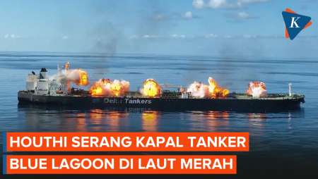 Houthi Klaim Serang Kapal Tanker di Laut Merah Lagi