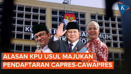 Alasan KPU Majukan Pendaftaran Bakal Capres-Cawapres Jadi 10-16 Oktober 2023