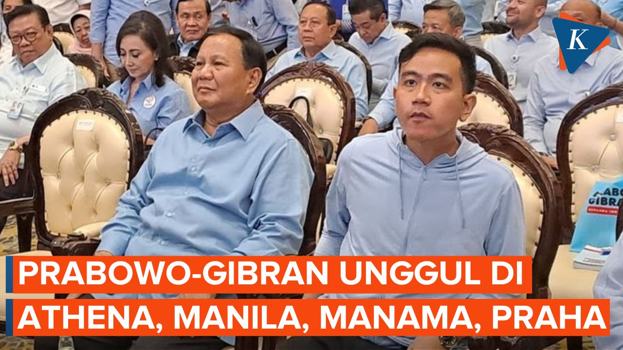 Hasil Rekapitulasi Suara 6 PPLN, Prabowo-Gibran Unggul di 4 Lokasi