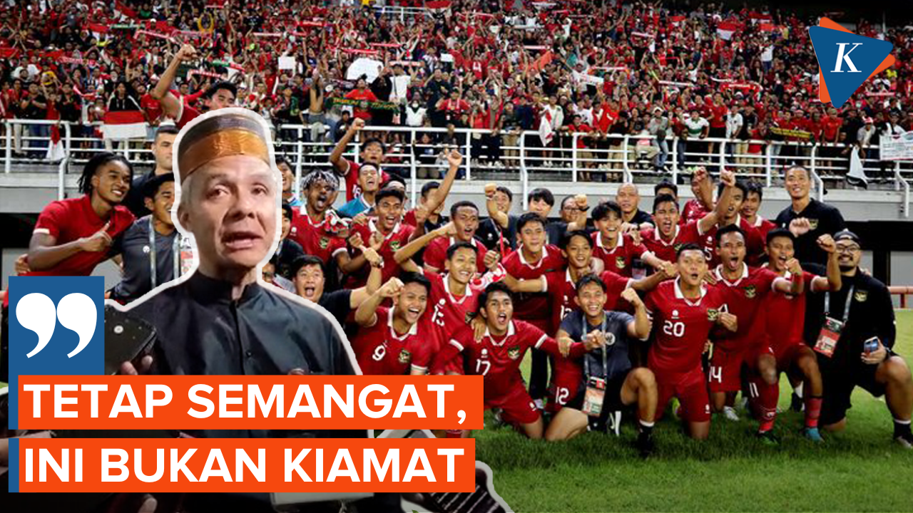 Ketika Ganjar Beri Semangat untuk Timnas Indonesia karena Batal Jadi Tuan Rumah Piala Dunia U-20