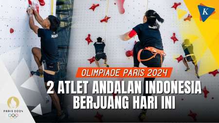 Jadwal Panjat Tebing Olimpiade Paris 2024, Dua Andalan Indonesia Berjuang Hari Ini