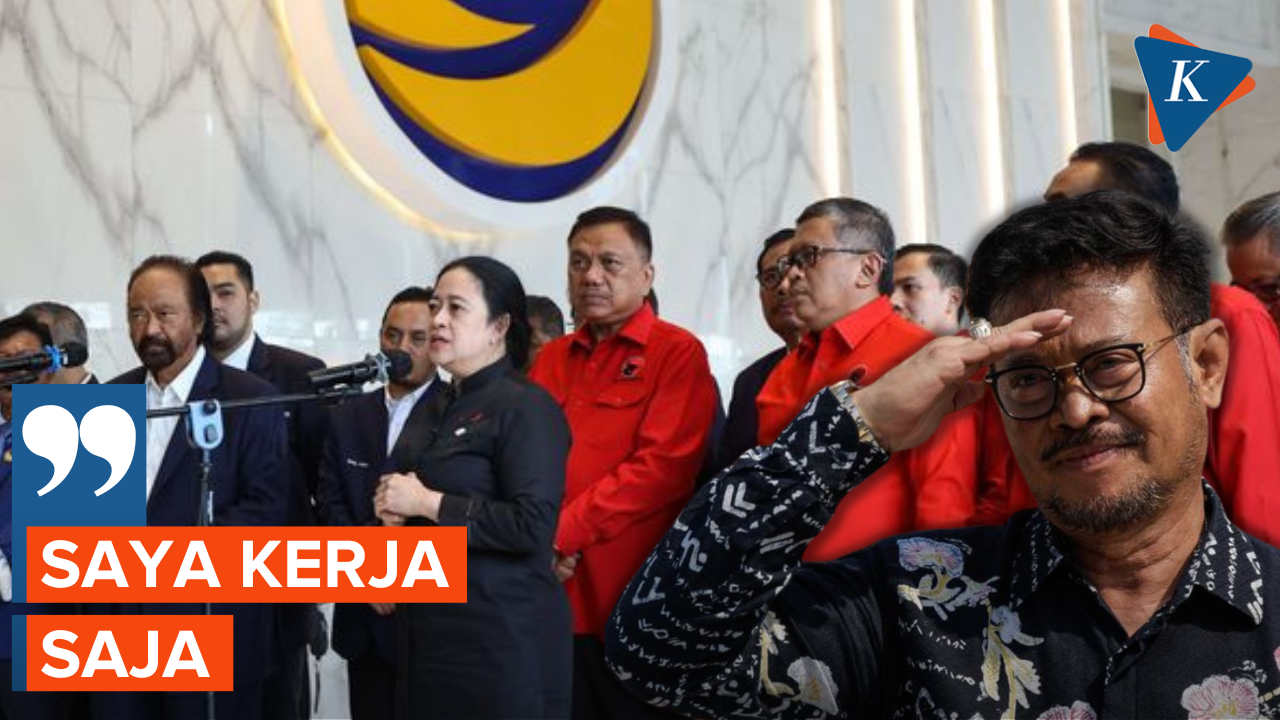 Menteri dari Nasdem 'Terancam', Ini Komentar Syahrul Yasin Limpo